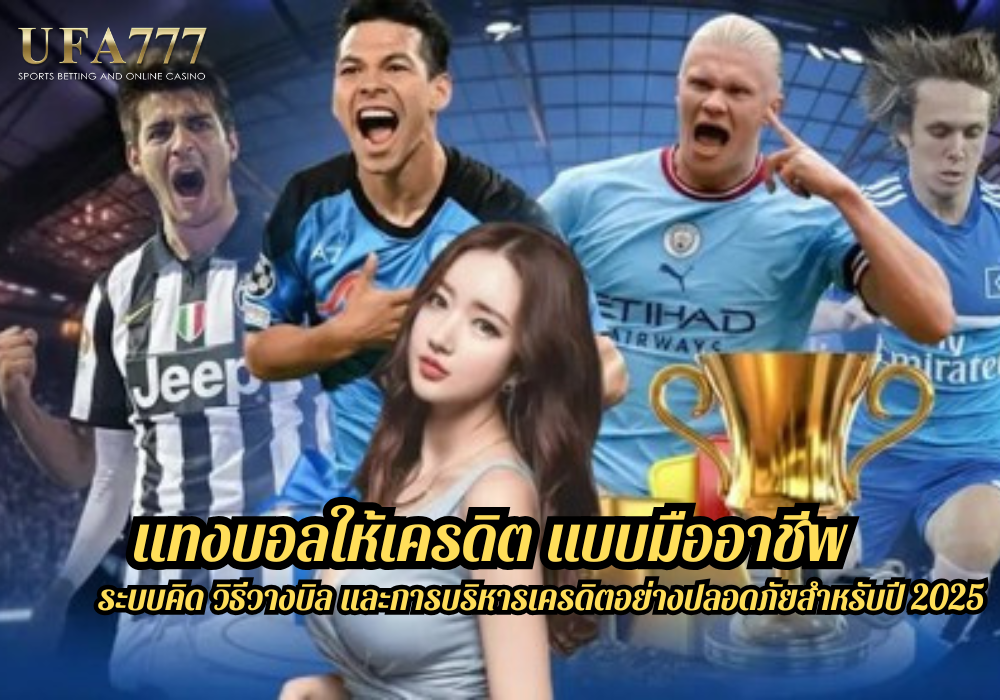 แทงบอลให้เครดิต แบบมืออาชีพ ระบบคิด วิธีวางบิล