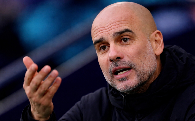 เป๊ป กวาร์ดิโอลา ผู้จัดการทีมแมนเชสเตอร์ ซิตี้