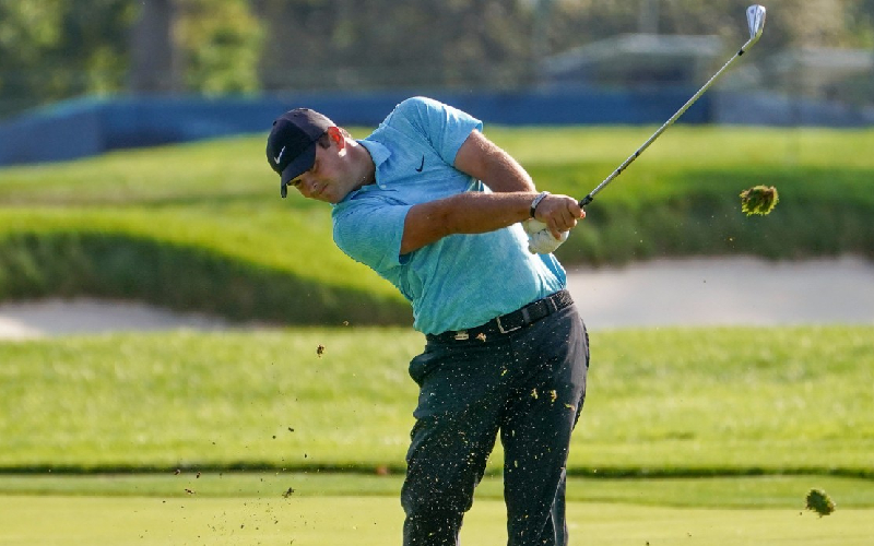 แพทริค รีด บนแฟร์เวย์หลุมที่ 18